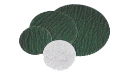 Hook/Loop Backed Cloth-discs Zirconia Y-wt With Lubricant Green Resin Bond