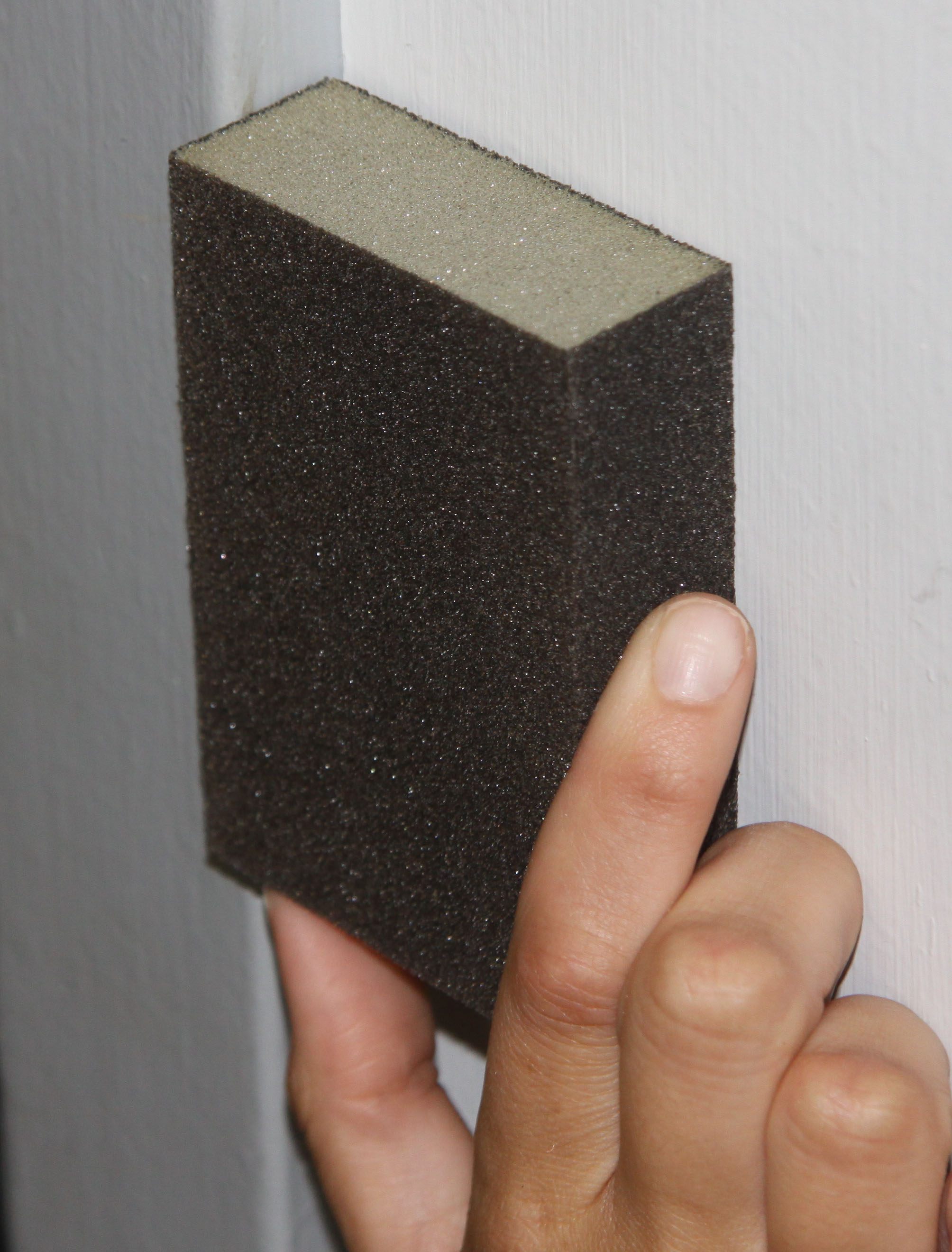 2 5/8" x 3 7/8" x 1" Sanding Sponge fine/med 100/60 grit