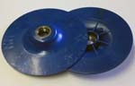 4 1/2"x 5/8"-11 dia S-Type Quick Change pads firm for 5/8-11 Mtg Nut 10,000 rpm